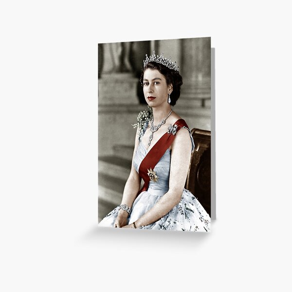 Queen Elizabeth II Greeting Card
