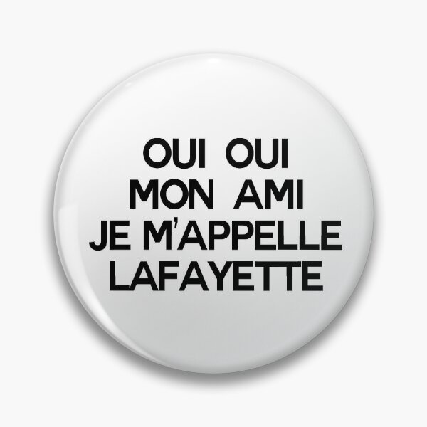 LAFAYETTE (Hamilton) Pin