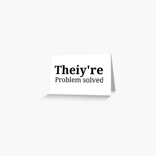 Item preview, There Their They're designed and sold by RdwnggrlDesigns.