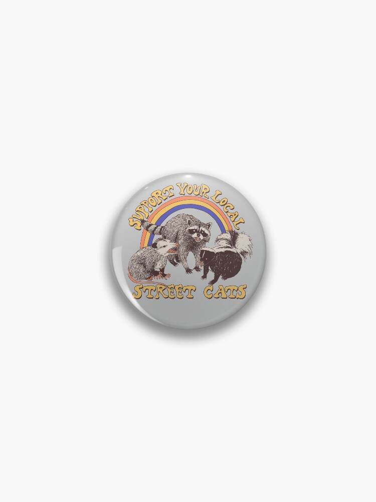 Thumbnail 1 of 3, Pin, Street Cats designed and sold by wytrab8.
