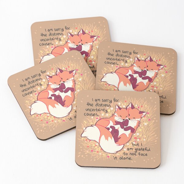 Item preview, "Grateful" Fox Flower Cuddles designed and sold by thelatestkate.