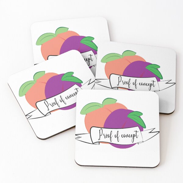 Item preview, Peaches and Plums - Proof of concept designed and sold by BunnyMomMtl.