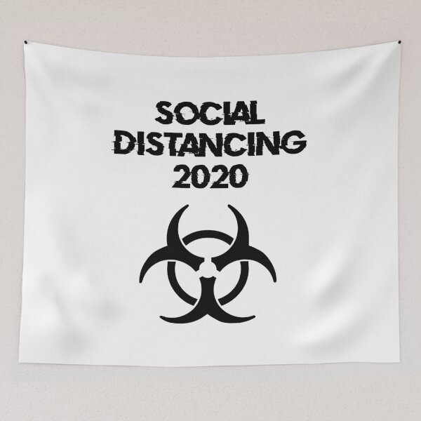 Item preview, Social Distancing 2020 V2 designed and sold by DafyddEm.