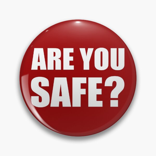 Item preview, Are You Safe? designed and sold by Plan8.