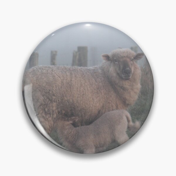 Item preview, Sheep In The Fog designed and sold by KarenWoodArt.