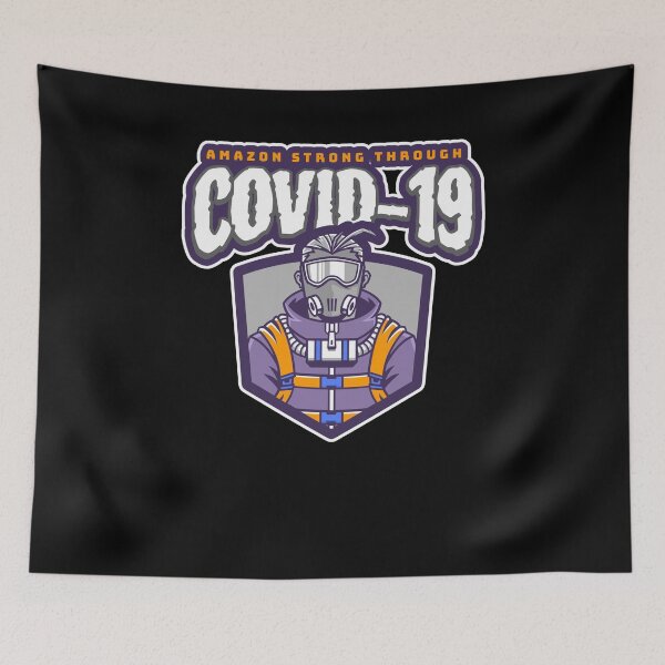 Item preview, Amazon Strong Through Covid 19 designed and sold by Swagazon.