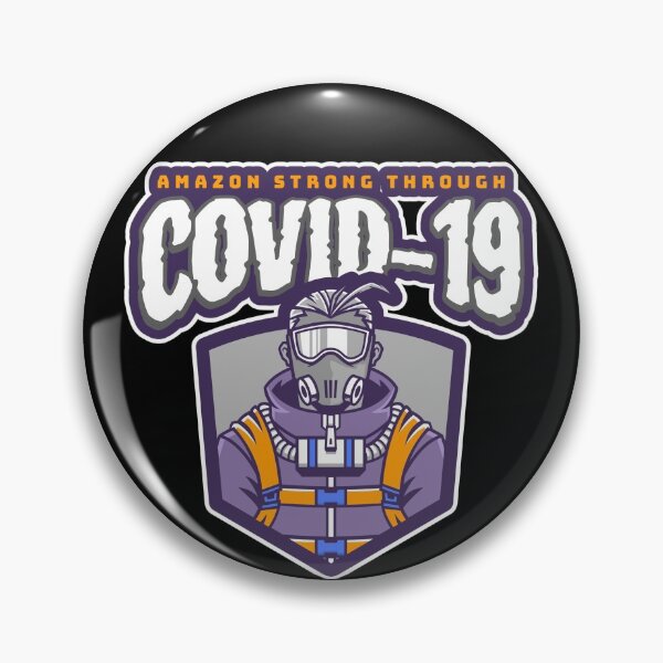 Item preview, Amazon Strong Through Covid 19 designed and sold by Swagazon.