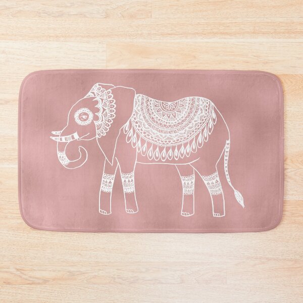 Item preview, Rose Gold Boho Elephant designed and sold by Julie Erin Designs.