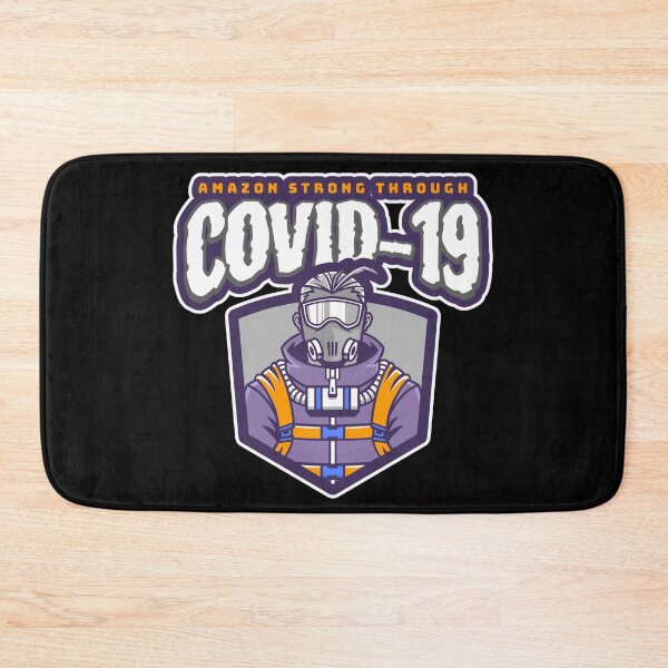 Item preview, Amazon Strong Through Covid 19 designed and sold by Swagazon.