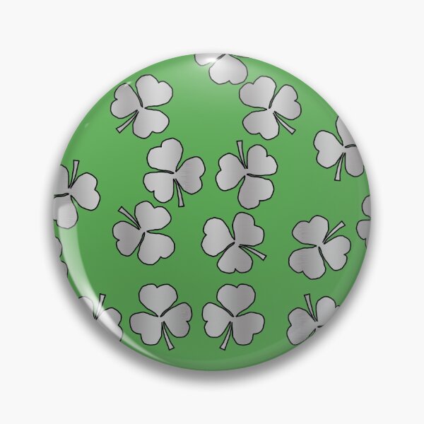 Item preview, Shamrocks Pattern Metal designed and sold by ellenhenry.