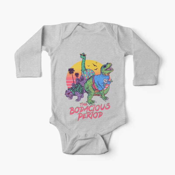 The Bodacious Period Long Sleeve Baby One-Piece