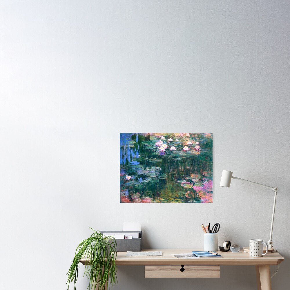 Claude Monet Water Lilies Poster for Sale by MindChirp