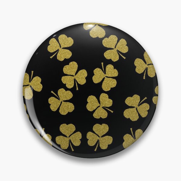 Item preview, Shamrocks Pattern Gold designed and sold by ellenhenry.