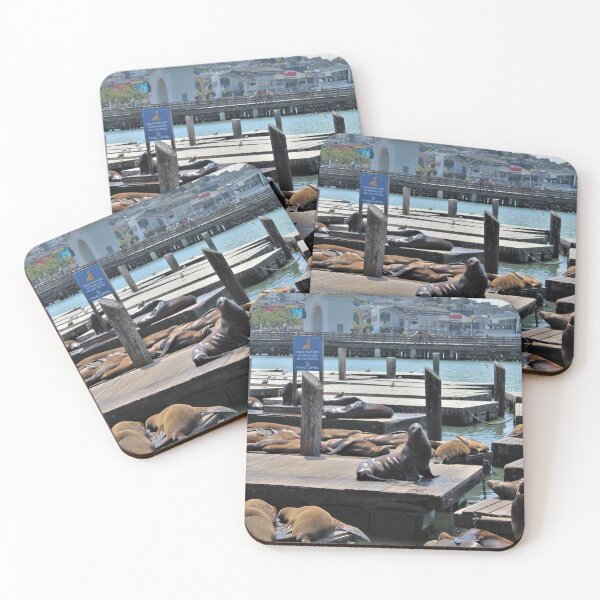 Item preview, Sea Lions on Pier 39 pt.9 designed and sold by Emily Hermann.