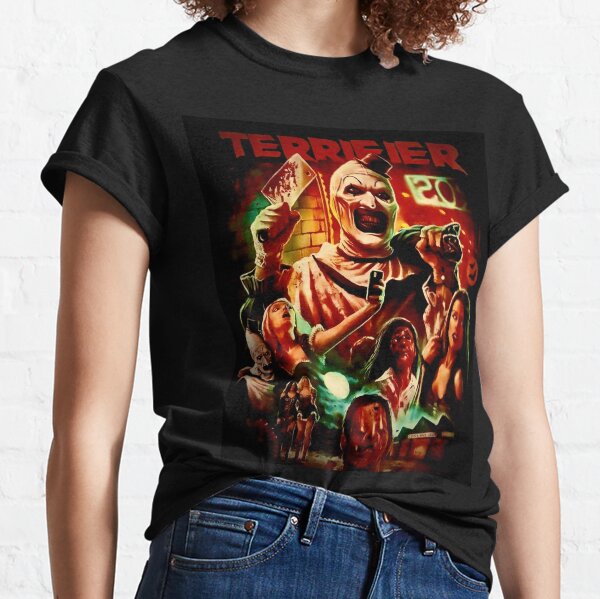 Terrifier Horror Movie Art the clown Classic T-Shirt