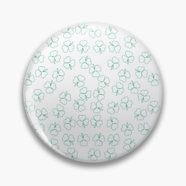 Item preview, Shamrocks Green Outline designed and sold by ellenhenry.