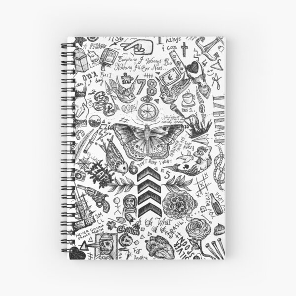 Tatuajes One Direction Cuaderno de espiral