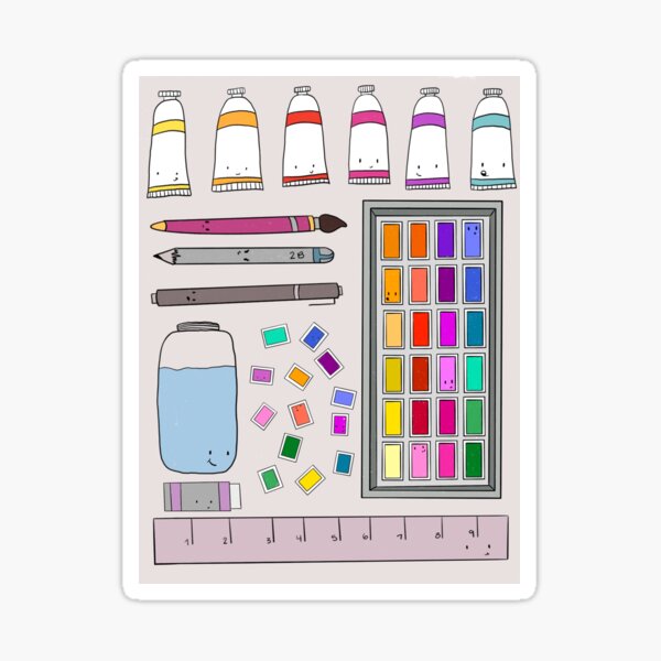 Item preview, Your Favorite Art Supplies designed and sold by cifamose.
