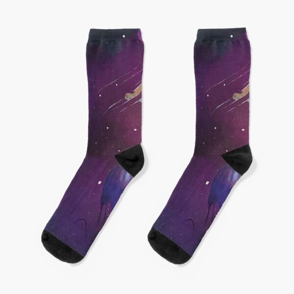 Space Jellies Socks