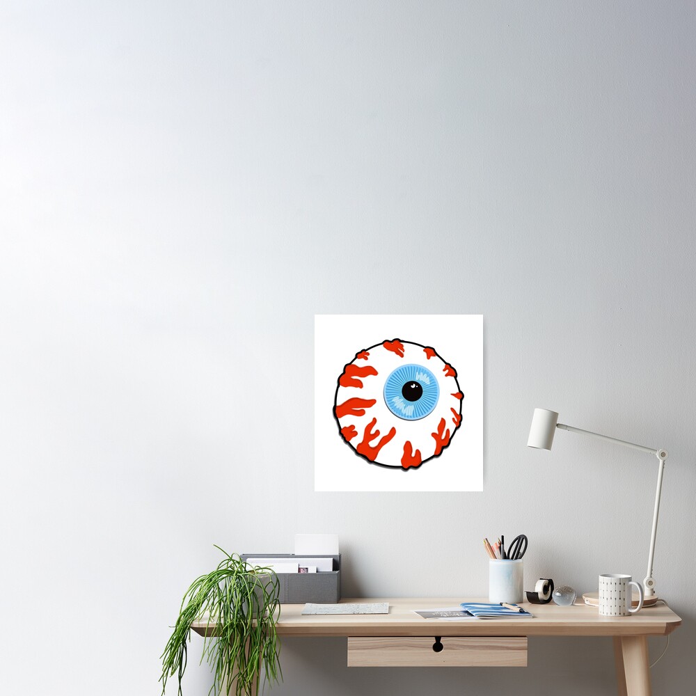 Mishka Eyeball Sticker – Buy Stickers Here