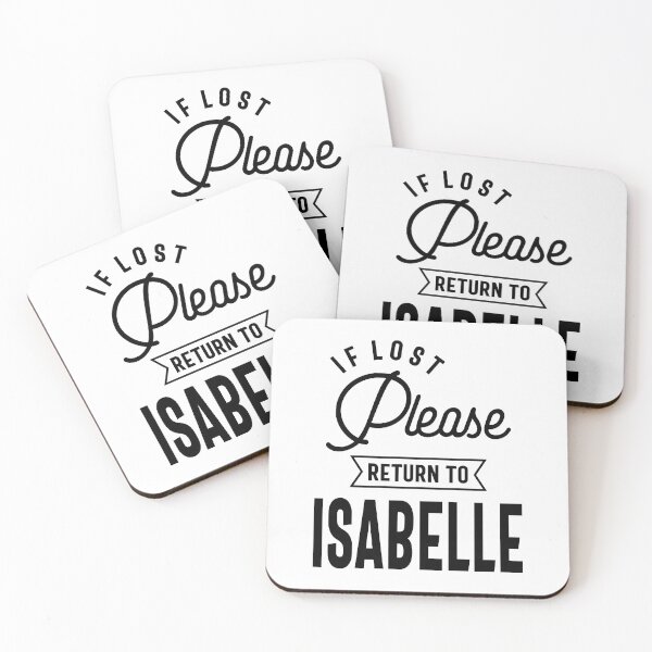 Item preview, Isabelle Personalized Name Birthday Gift designed and sold by cidolopez.