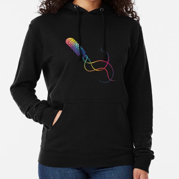 Rainbow bacterium Lightweight Hoodie