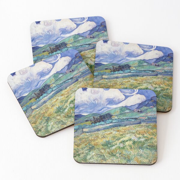 Item preview, Landscape from Saint-Rémy by Vincent van Gogh (1889) designed and sold by allhistory.