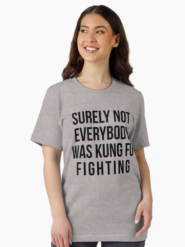 Thumbnail 2 of 7, Essential T-Shirt, Surely Not Everybody Was Kung Fu Fighting designed and sold by kjanedesigns.