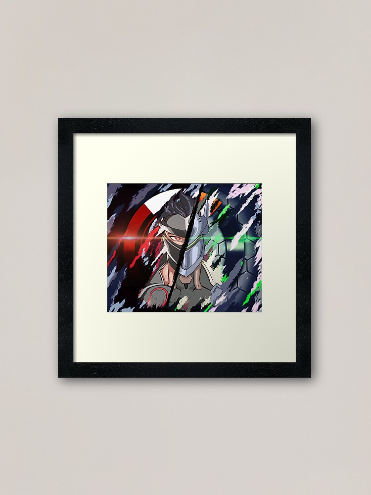 Genji Overwatch Or Blackwatch Framed Art Print By Sadesignill Redbubble
