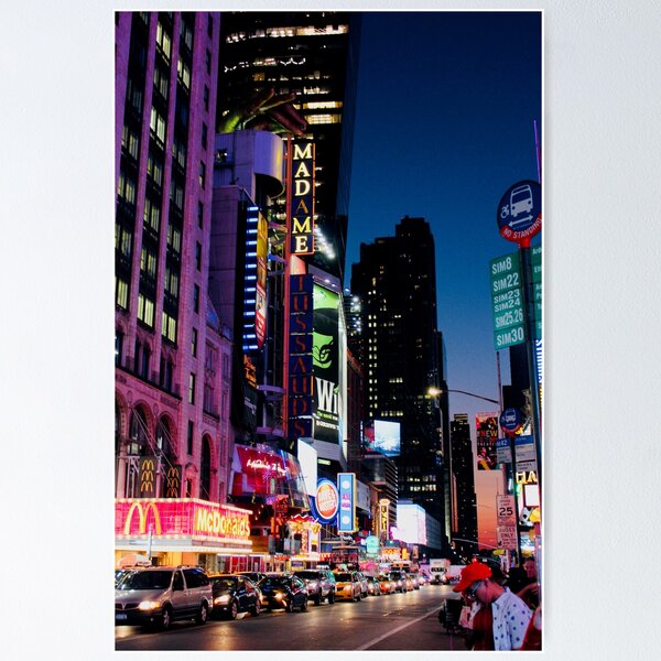 New York City Time Square Poster