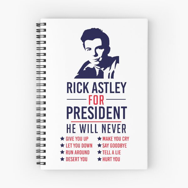 Item preview, Rick Astley For President designed and sold by kjanedesigns.