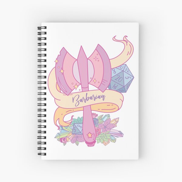 Barbarian Spiral Notebook