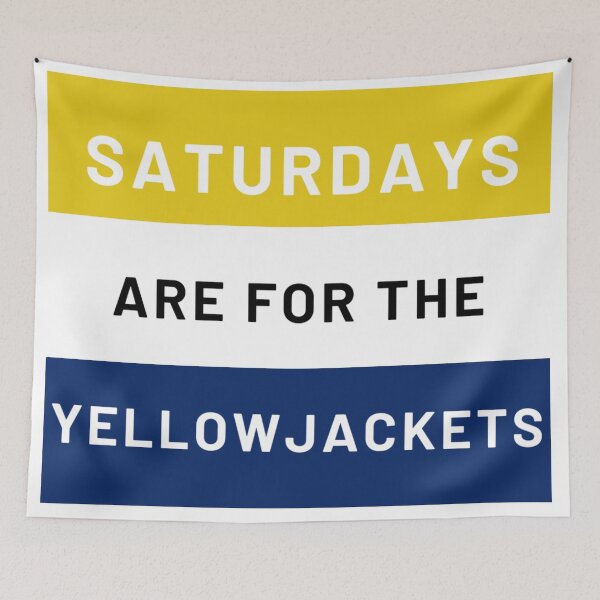 Item preview, Saturdays are for the Yellowjacket designed and sold by nikkirm.