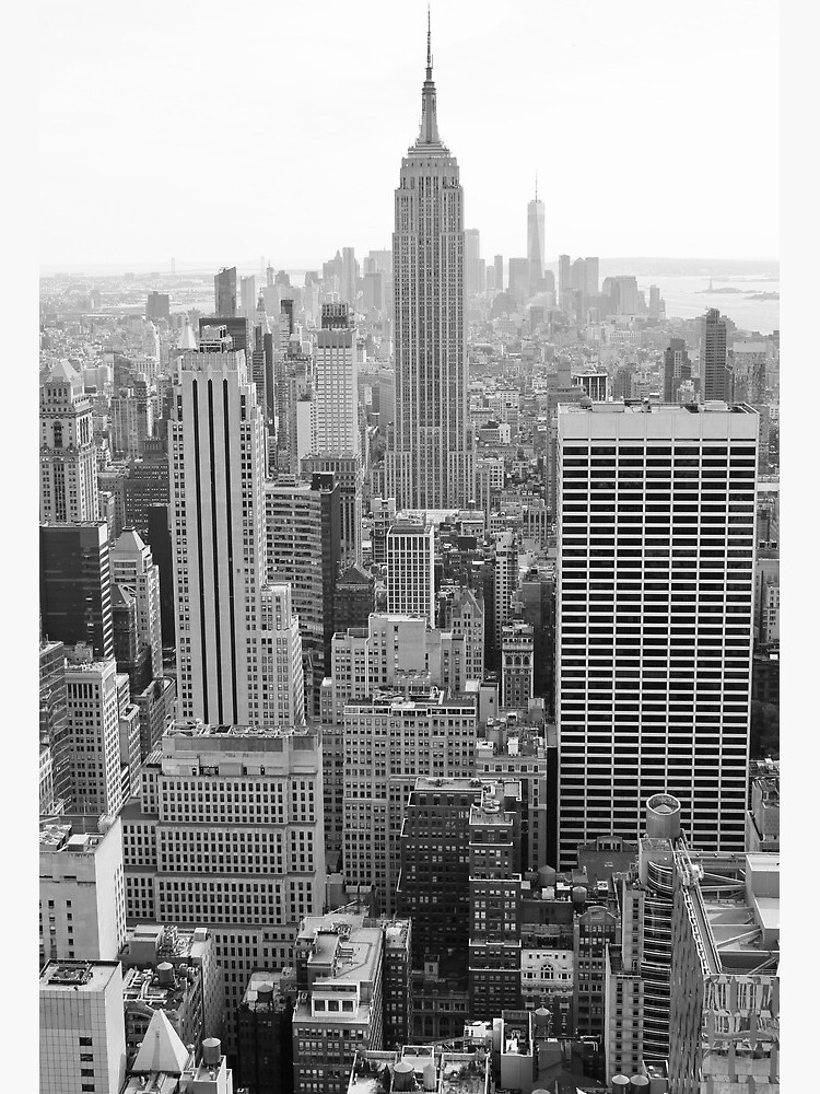 Thumbnail 2 von 2, Galeriedruck, New York City Empire State Stadtbild designt und verkauft von jenayalovell.