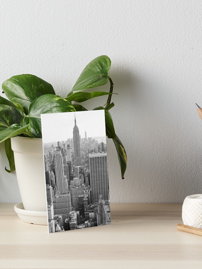Thumbnail 1 von 2, Galeriedruck, New York City Empire State Stadtbild designt und verkauft von jenayalovell.