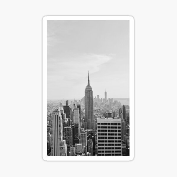 New York City Cityscape Sticker