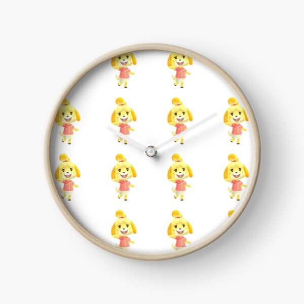Animal Crossing Horloge Animal Crossing Isabelle Vinyle Horloge Murale
