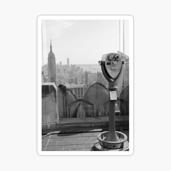 New York City Tower Viewer Sticker