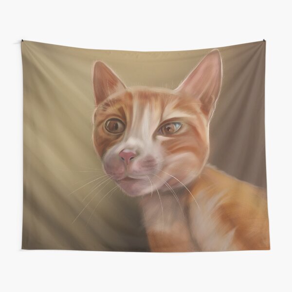 Artikel-Vorschau von Nerys Ginger Cat, designt und verkauft von barkingpixls.