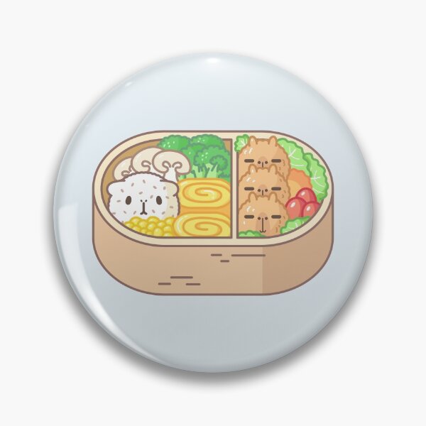 Item preview, Bubu and Moonch, Guinea pig and capybara bento  designed and sold by Miri-Noristudio.