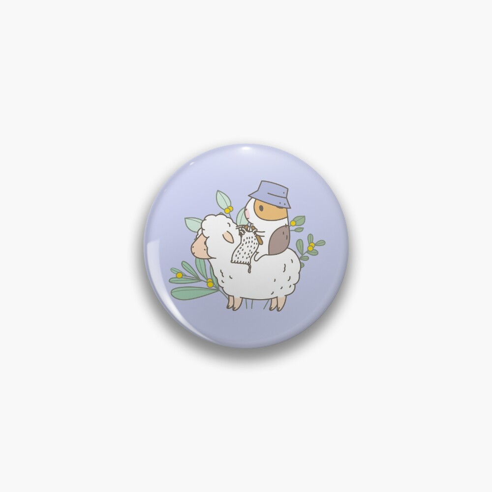 Bubu the Guinea Pig, Knitting Pin