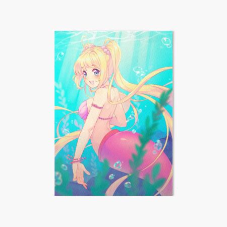 Mermaid Melody Art Board Print