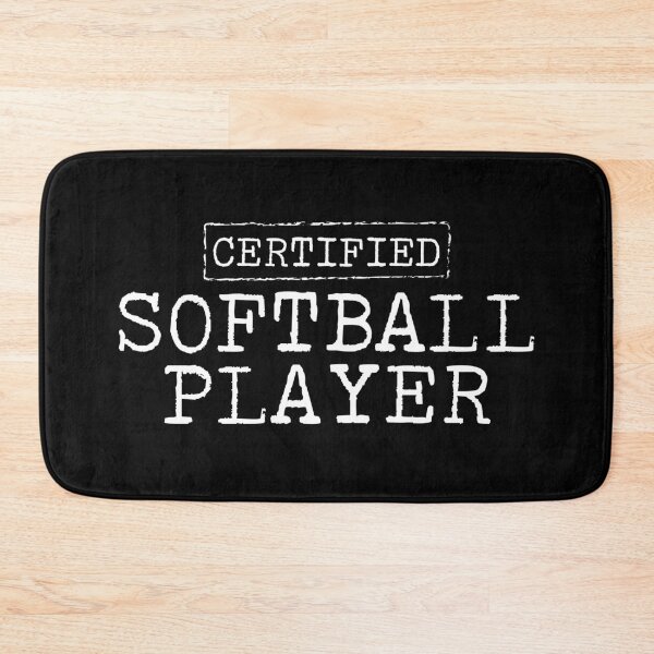 Item preview, Certified Softball Player designed and sold by teesaurus.