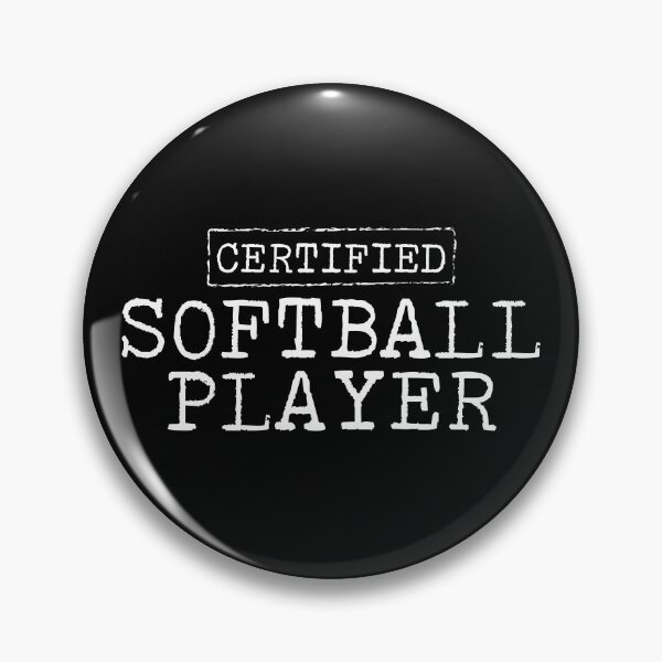 Item preview, Certified Softball Player designed and sold by teesaurus.