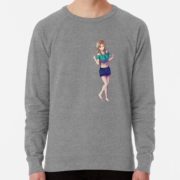 Anime Thicc Religion Lightweight Sweatshirt By Simorgh11 Redbubble