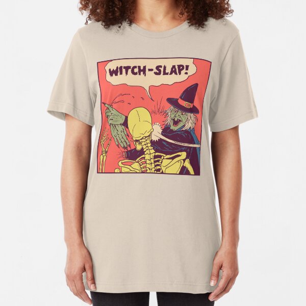 Witch-Slap Slim Fit T-Shirt