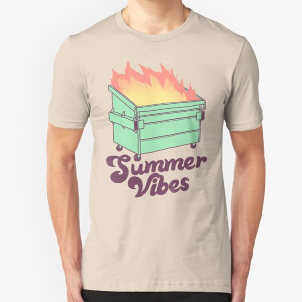 Summer Vibes Slim Fit T-Shirt