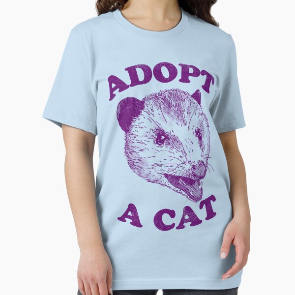 Vista previa del artículo con la obra «Adopta un gato», diseñado y vendido por wytrab8.