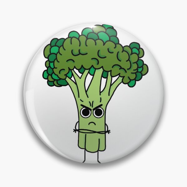 Item preview, Angry Broccoli designed and sold by dharmatilley.