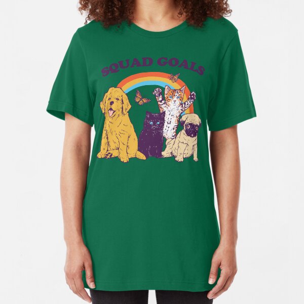 Squad Goals Slim Fit T-Shirt